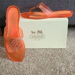 COACH SANDALS SIZE 7